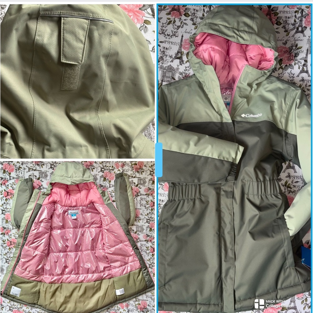 Columbia Girls' Hikebound Long Insulated Jacket | 
Size: MED (10/12) NEW W/ TAGS
